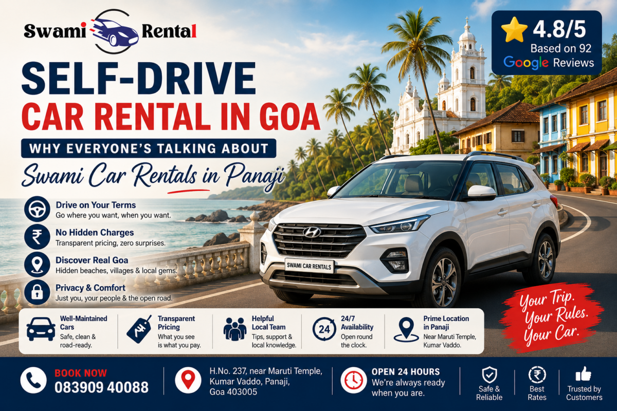 Self-Drive Car Rental in Goa